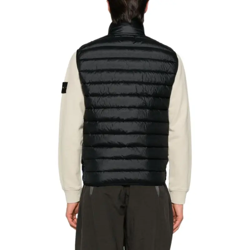 STONE ISLAND High Neck Quilted Gilet-4