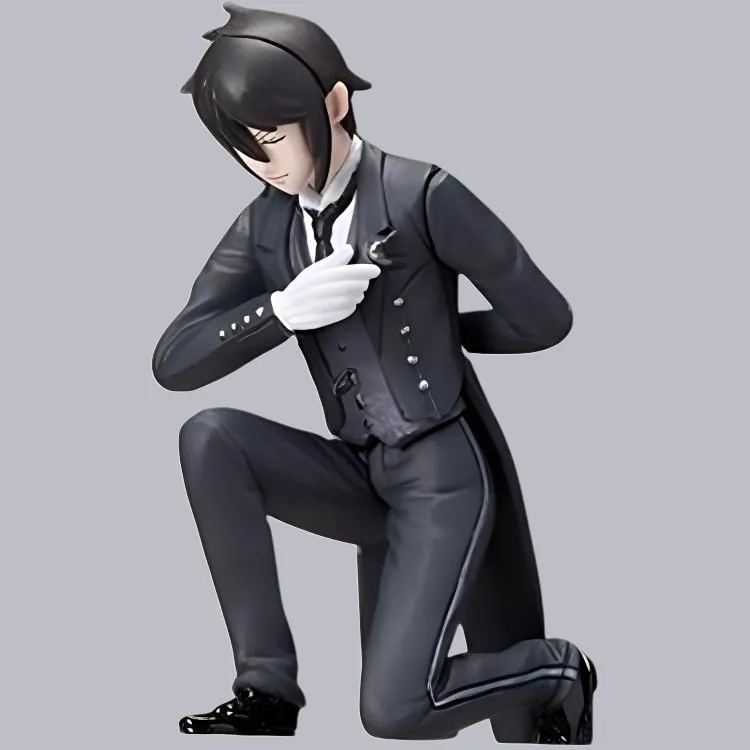 Aniple ANIPLEX Black Butler Book Of The Atlantic Figgy Sebastian Michaelis Theater Edition Chibi Figures-3