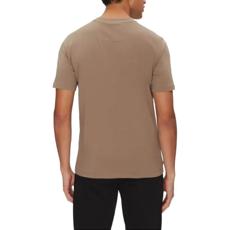 HUGO BOSS Logo embroidered T shirt-3
