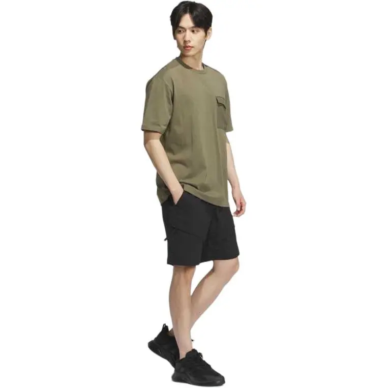 Adidas T Shirt Men's Strata Olive Green-0