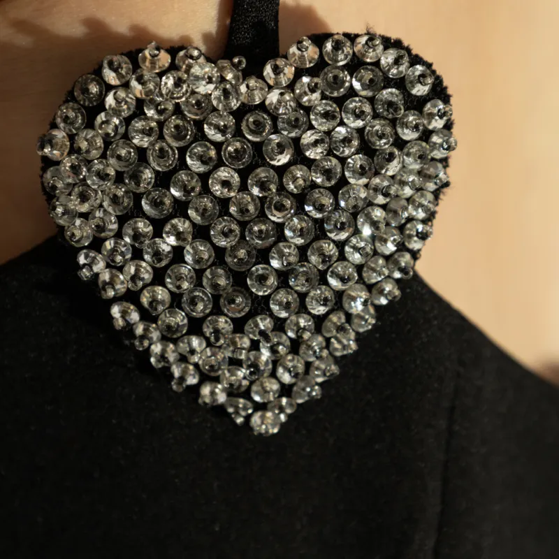 Blumarine Crystal Embellished Mini Dress-4