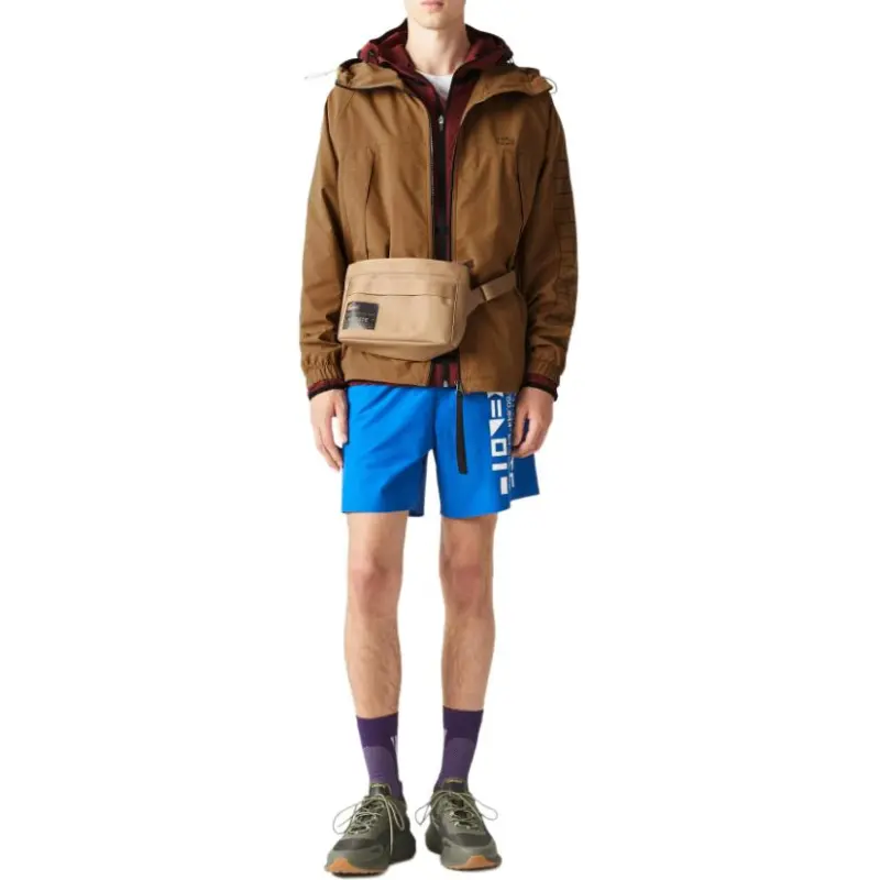 LACOSTE Jackets Coats Men's Brown-4