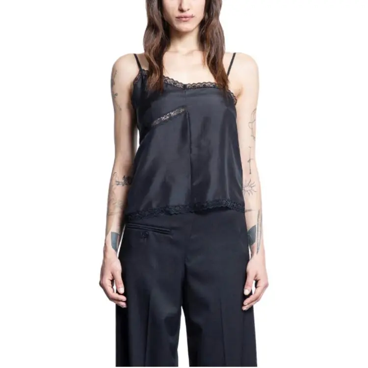 MM6 Maison Margiela Lace Detailed Top-2
