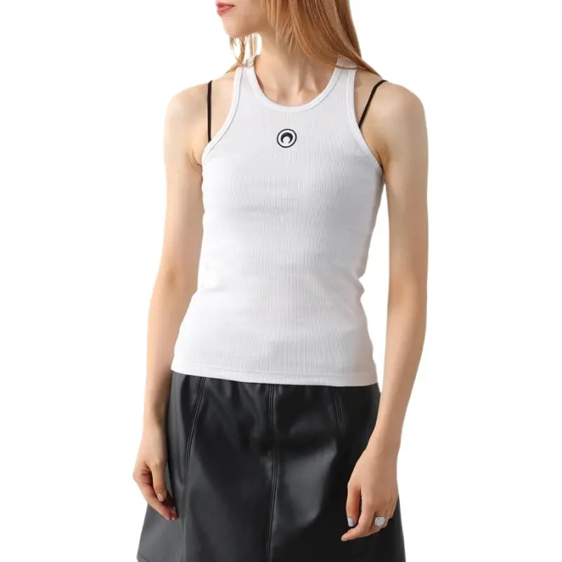 Marine Serre Tank Top Women's White-2