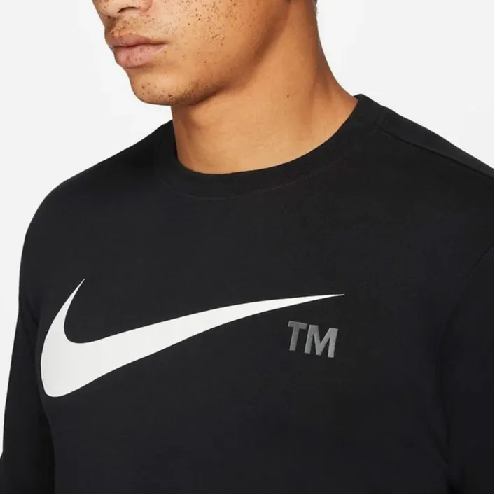 Nike T Shirts Men Black-6