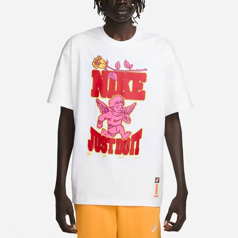 Nike T Shirts Men White-2