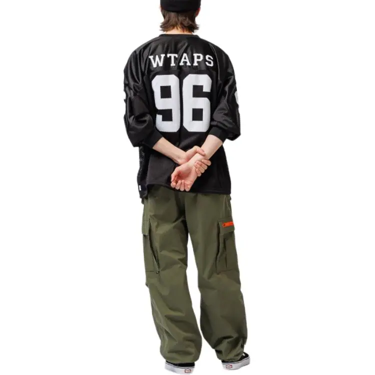 WTAPS SS25 Cargo Pants Unisex Olive Green-3