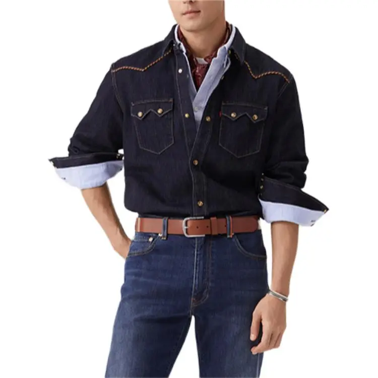 Levi's Denim Jacket Men's Dark Blue-2