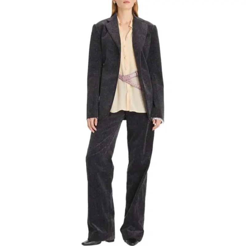 TORY BURCH Cinched Corduroy Blazer-3