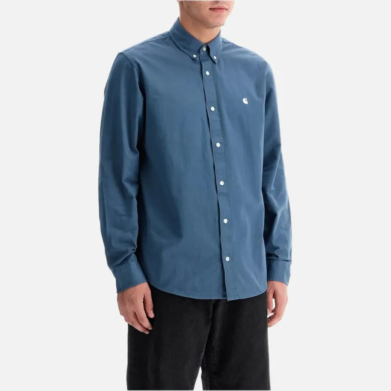 Carhartt WIP Madison Logo Embroidered Shirt-1