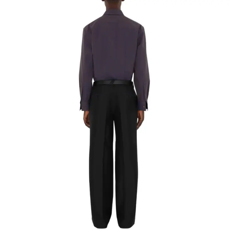 Burberry Striped Wool Shirt-3
