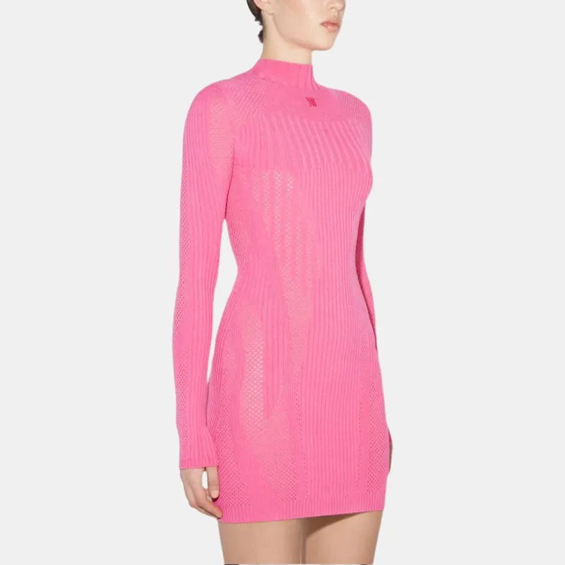 Misbhv Bianca Knitted Mesh Mini Dress-1