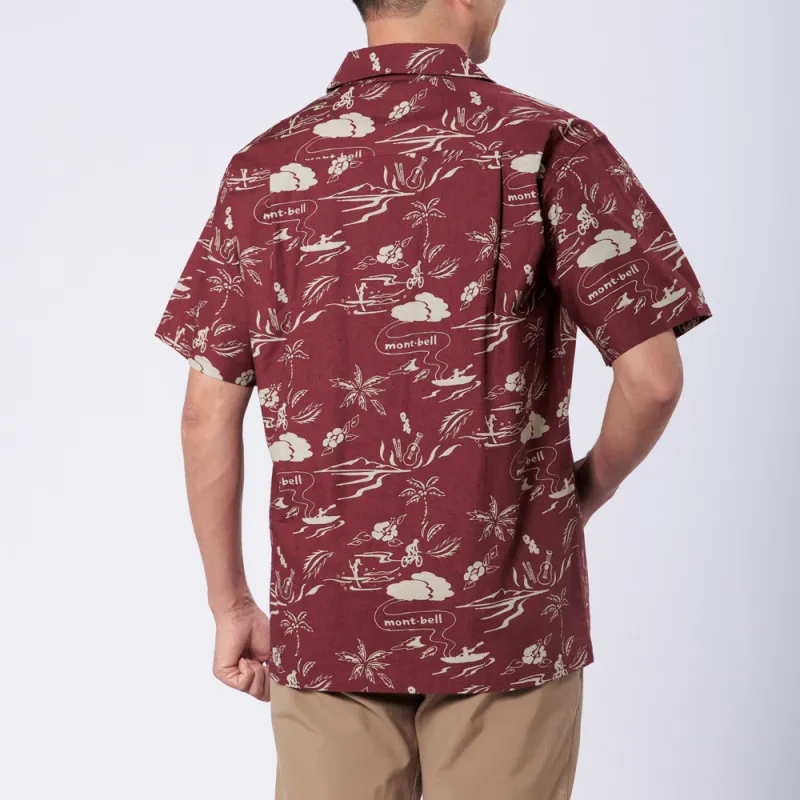 MONTBELL Shirts Men Burgundy-2