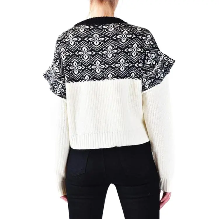 PHILOSOPHY DI LORENZO SERAFINI Sweater Women's Black White-2