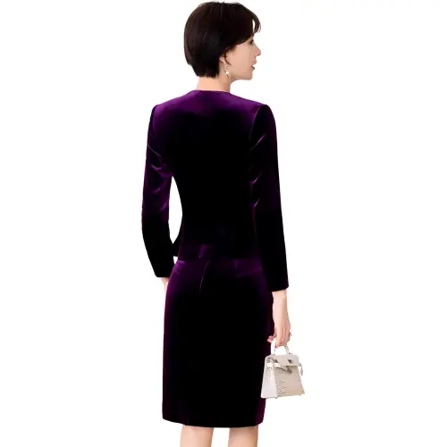 ONE SHALLOW Skirt Set Women's Purple