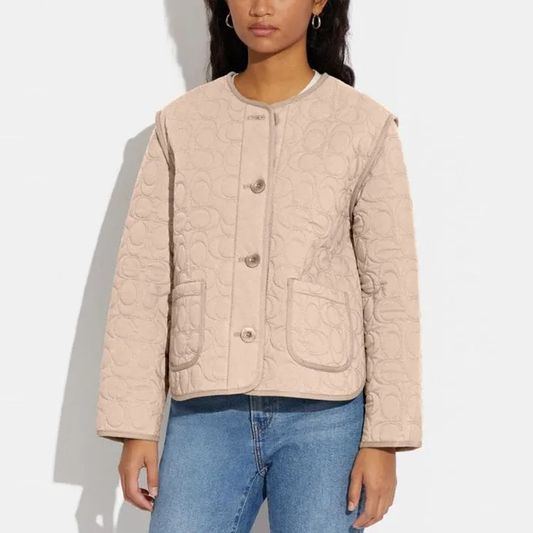 COACH Jackets Women's Pink-1
