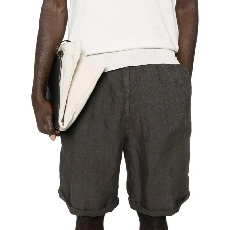 Brunello Cucinelli Elasticated Knee High Shorts-4