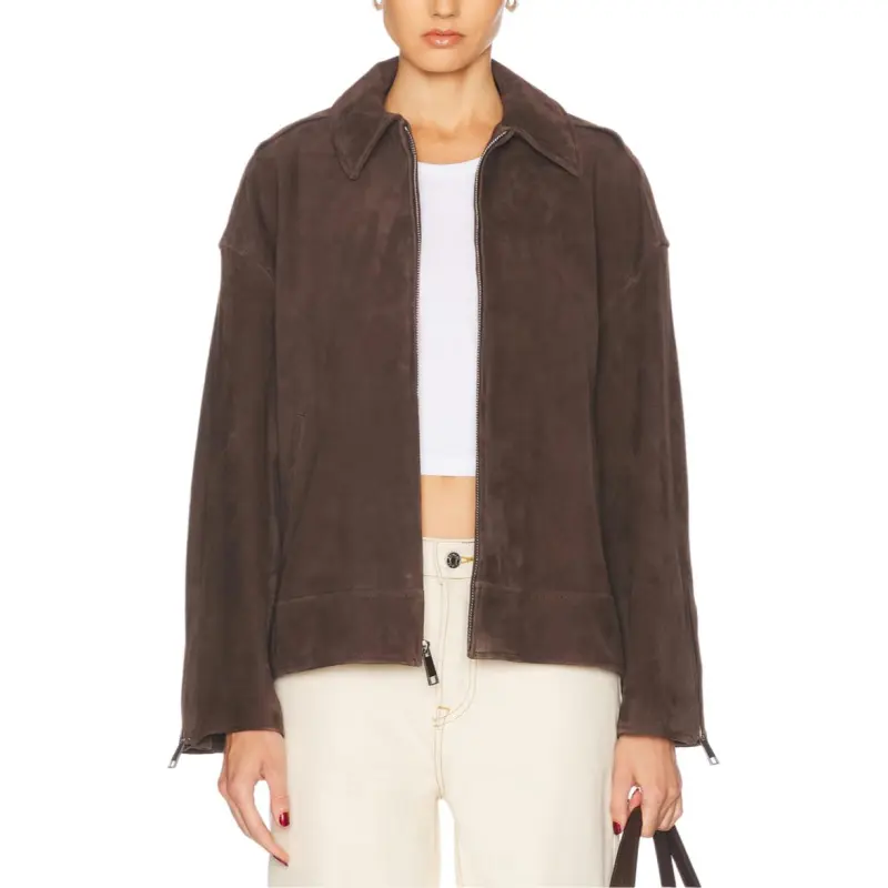 GRLFRND Jackets & Coats Women's Brown-1