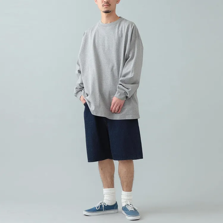 Beams Denim Shorts Men-11