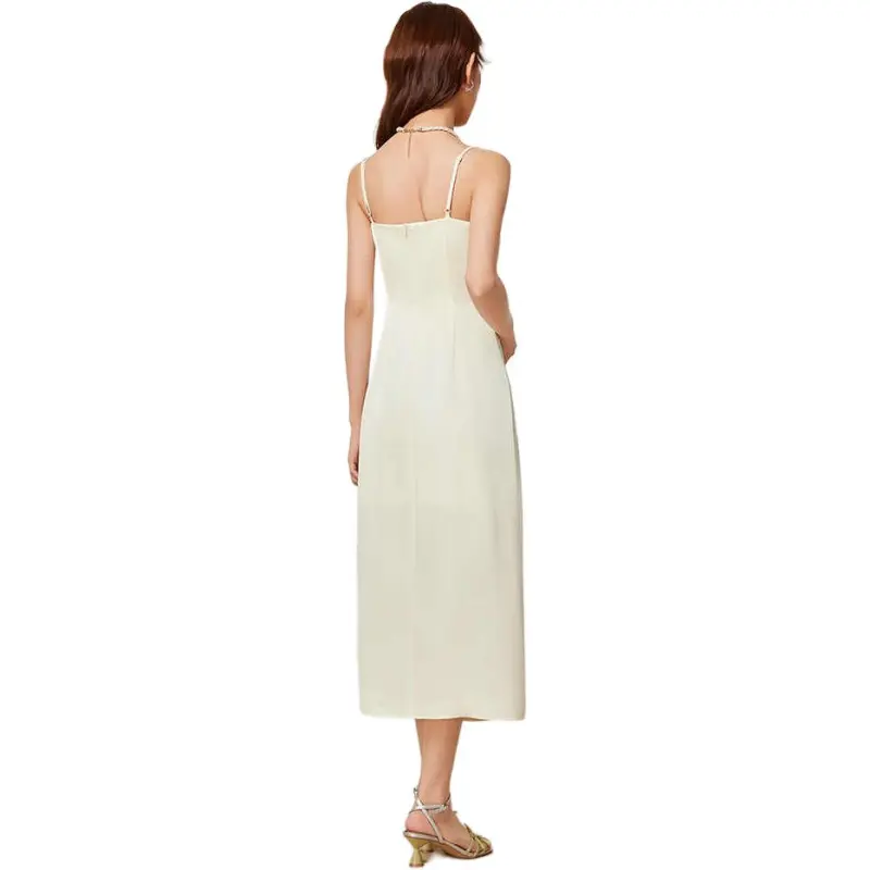 Love To Serve Slip Dress Women's Apricot-0
