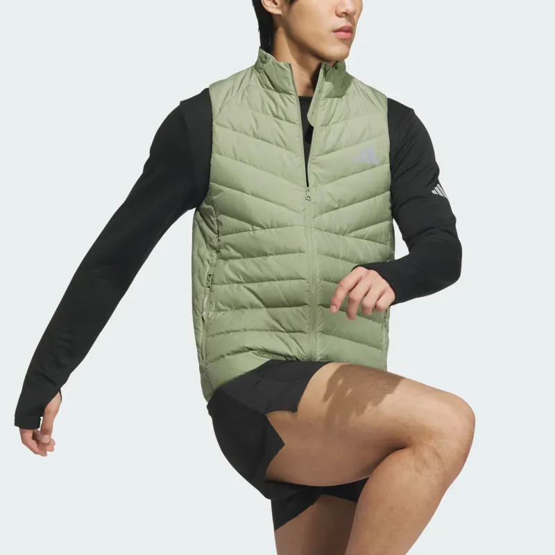 Adidas FW24 ESS RN INS VEST Vest Men's Tent Green-2