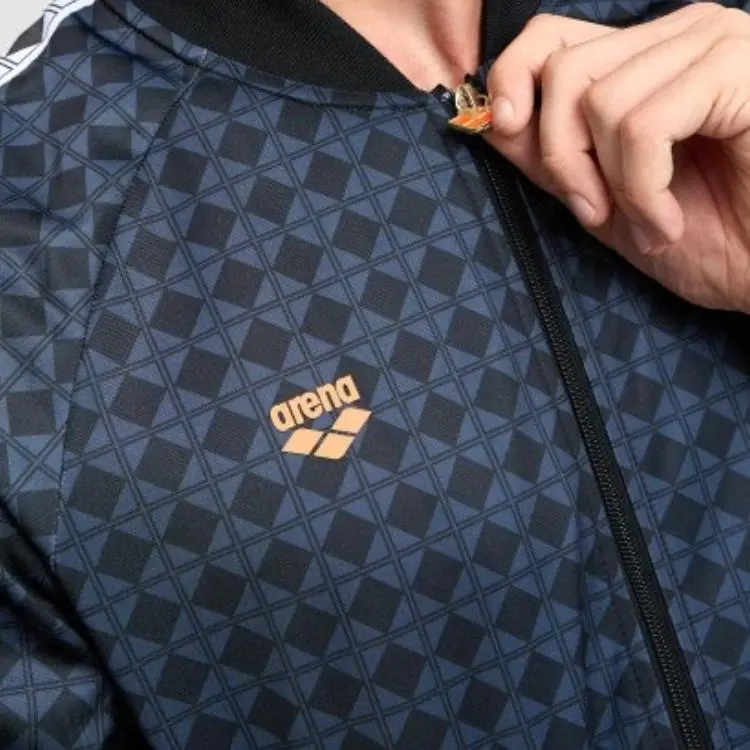 Arena Relax IV Jacket Unisex Black-2