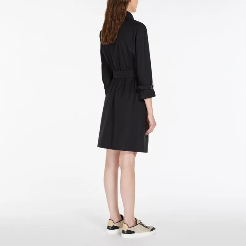 MaxMara Long Sleeved Dresses Women's Black-2