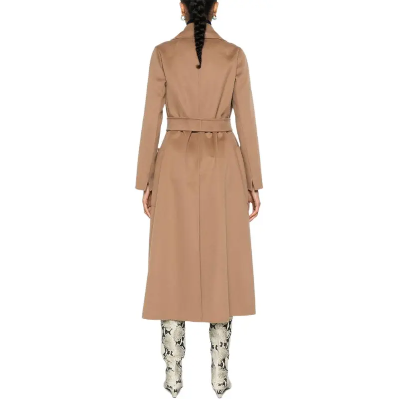 MaxMara Belted Long Sleeved Coat-3