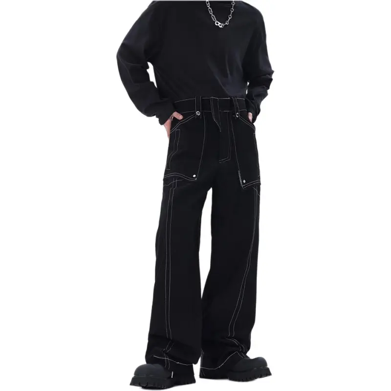 JIMI&JONS Jeans Unisex Black-2