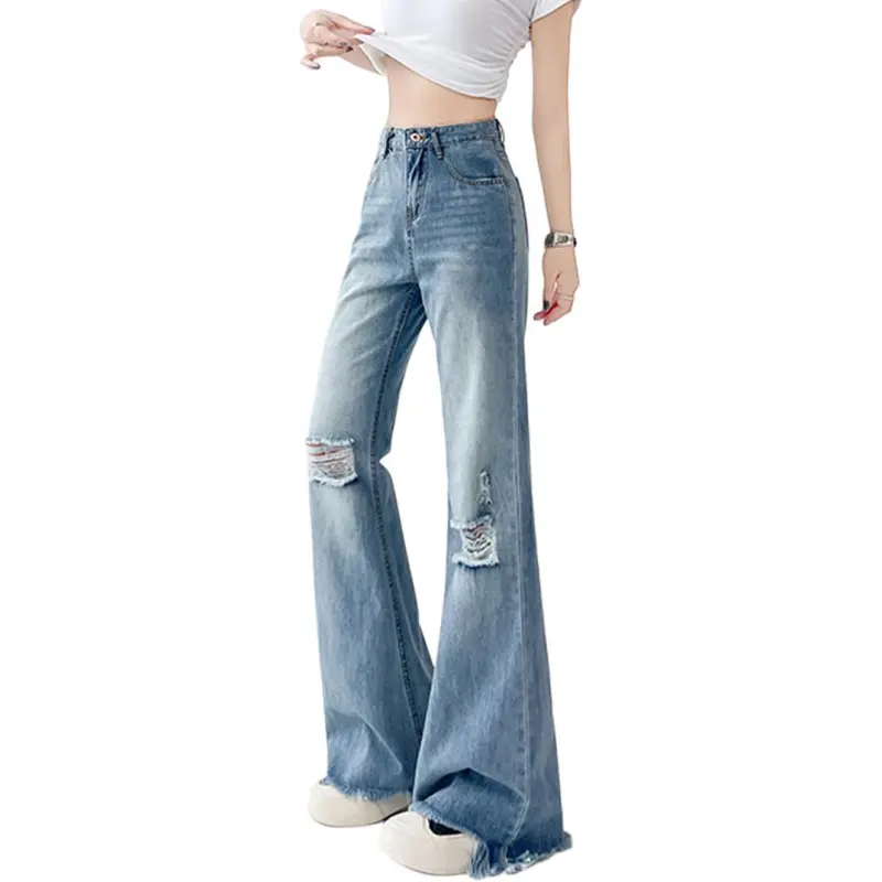 NHZN Jeans Women's Light Blue-1