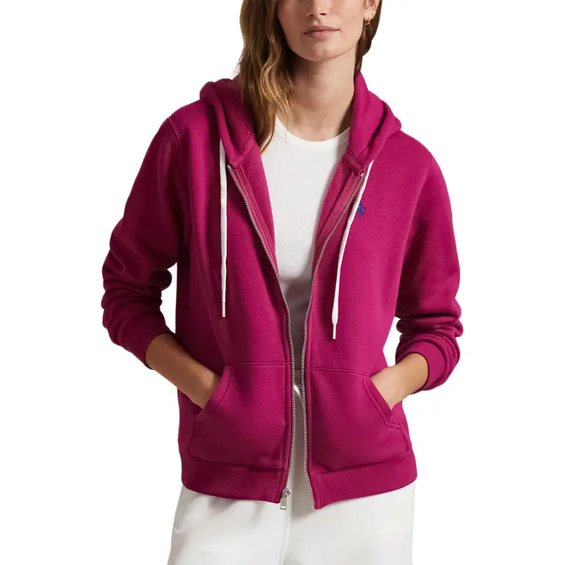 Polo Ralph Lauren Logo Embroidered Zipped Hoodie-3