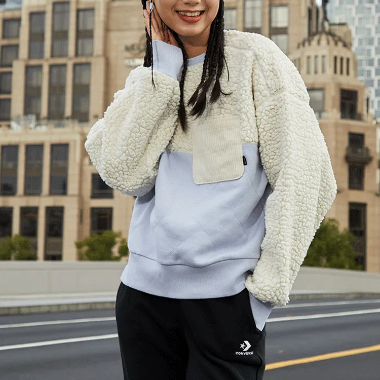 Converse Sweatshirts Women's Milk White-2