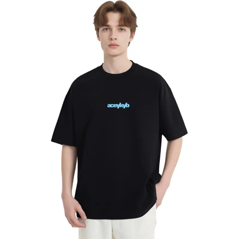 YK&YB T Shirts Unisex Black-2