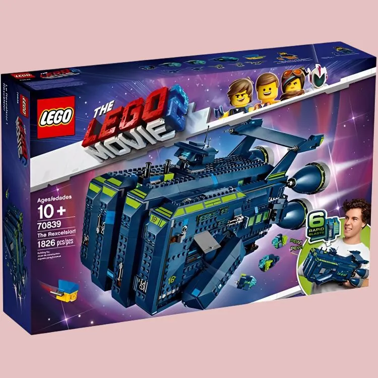 LEGO Big Movie Collection Lexus Rod Dae Number Building Blocks 1826pcs 70839-2