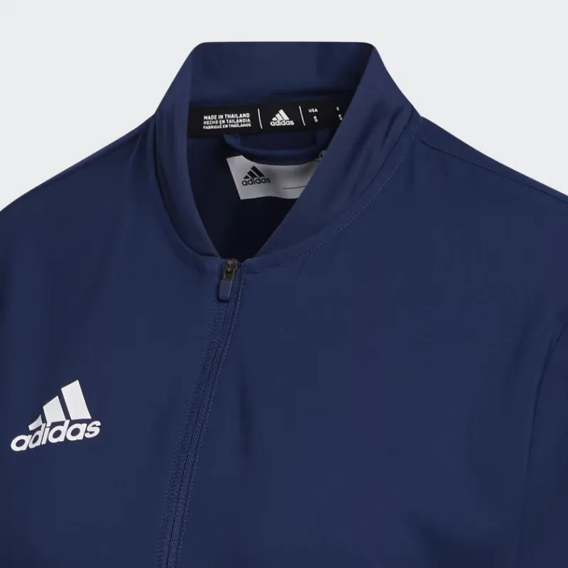 Adidas Under The Lights Long Sleeve 1/4 Zip Sweatshirt Jackets Coats Women's Marine Blue-2