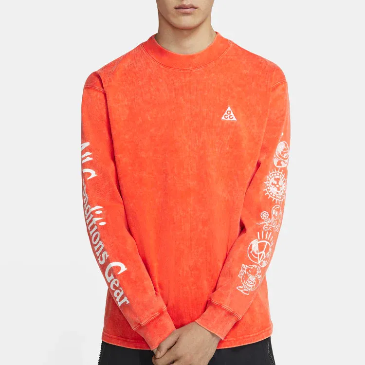 Nike Sweatshirt Men's Queue Orange-2