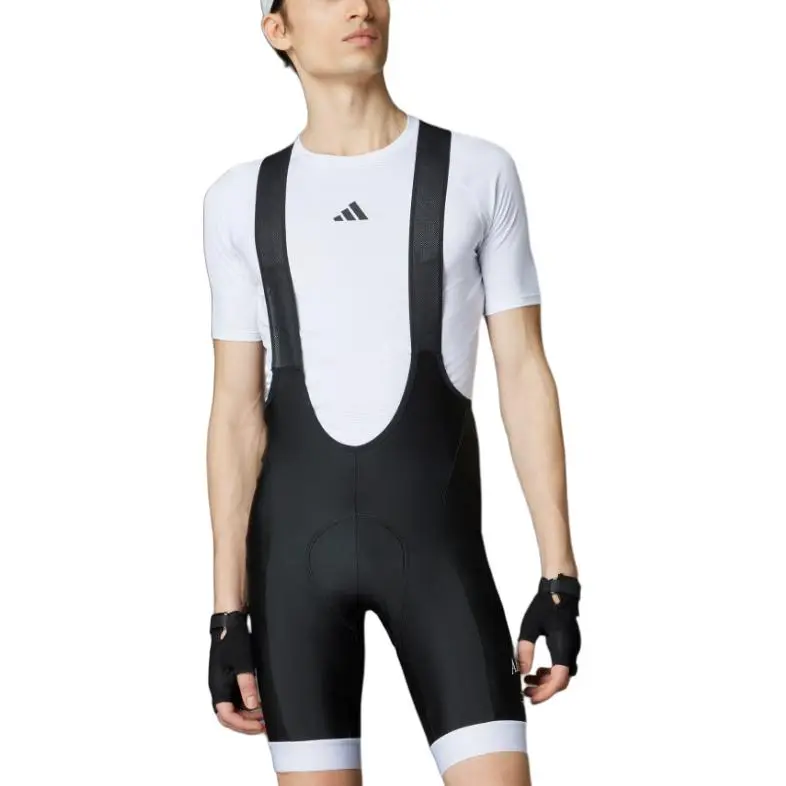 Adidas Free Shipping With AdiClub Essentials 3 Stripes Legacy Bib Shorts-1