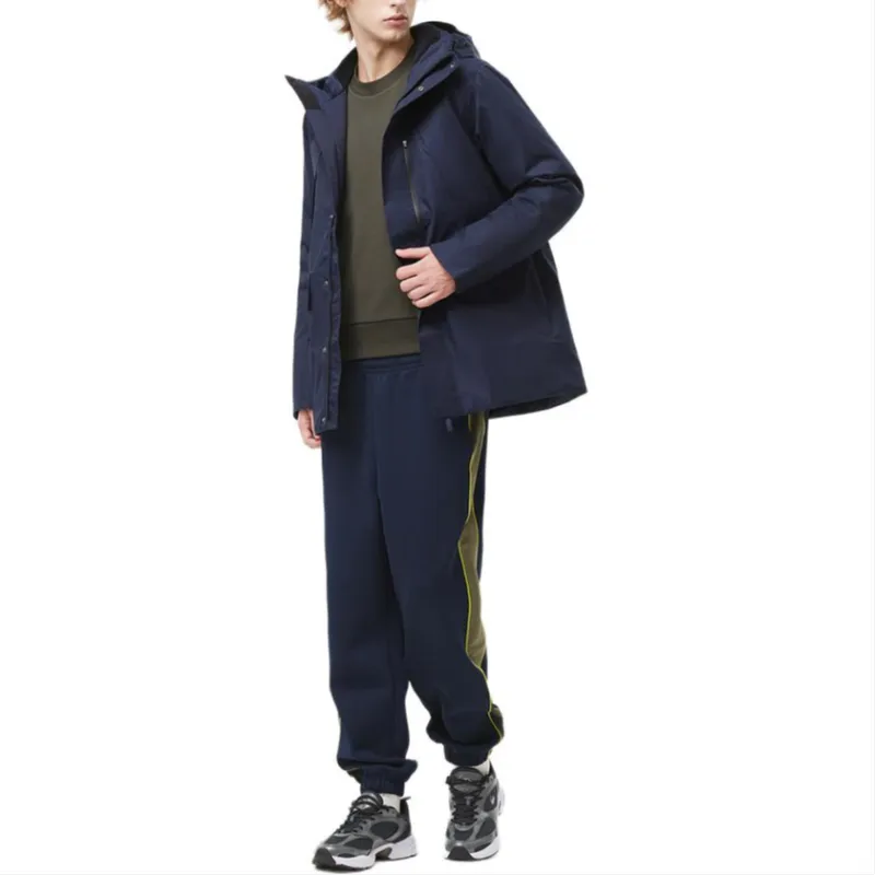 LACOSTE Down Jacket Men's Navy Blue-3