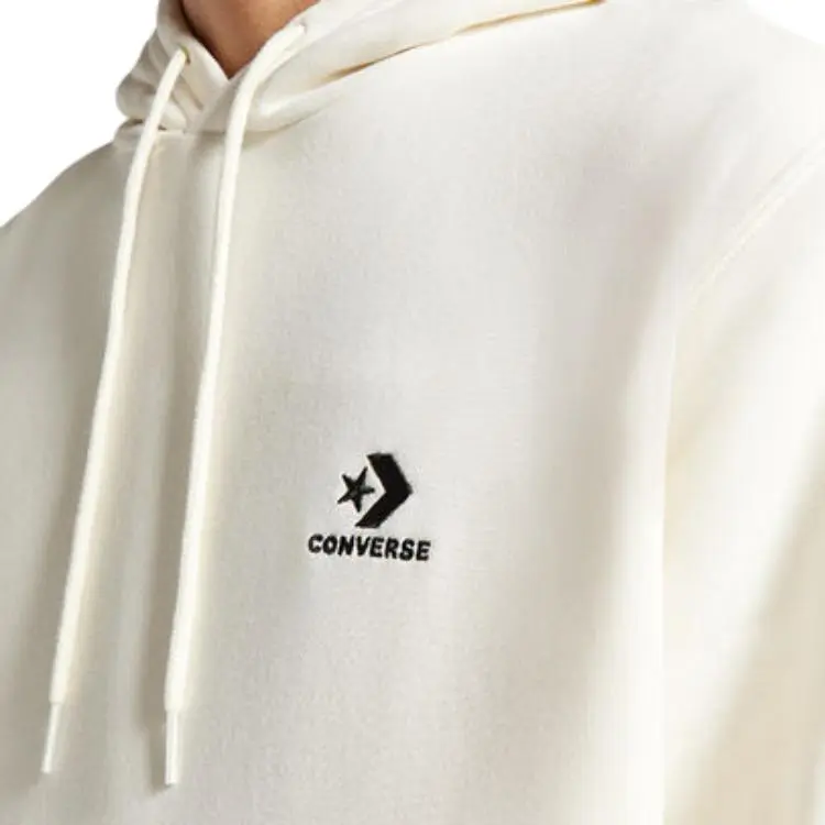 Converse Go To Embroidered Star Chevron Sweatshirt Unisex White-6