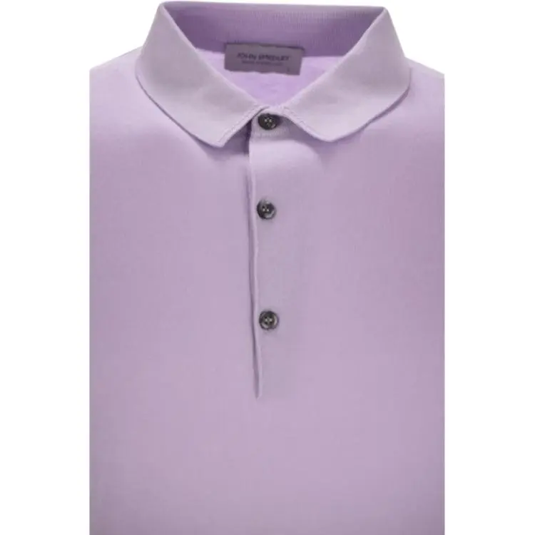 JOHN SMEDLEY SS25 Polo Shirt Men's Purple-3