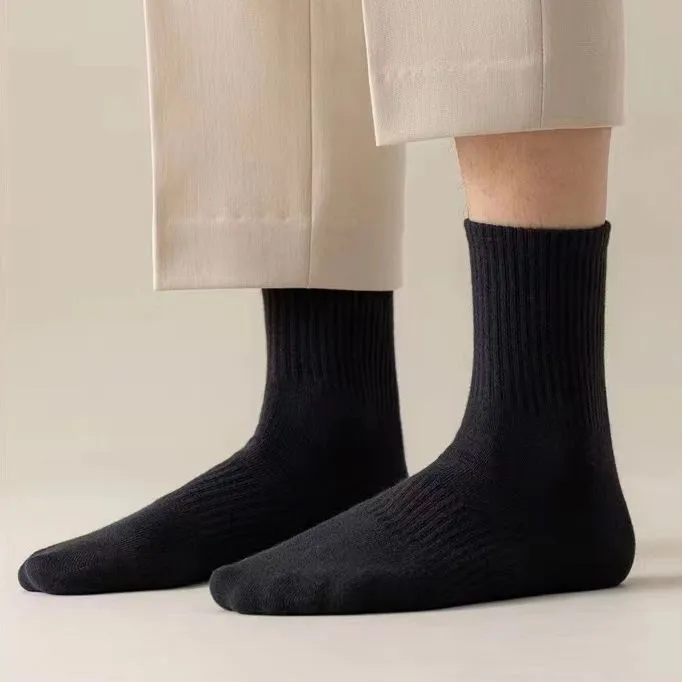 WANANNI Mid Calf Socks Unisex Combo Set-4