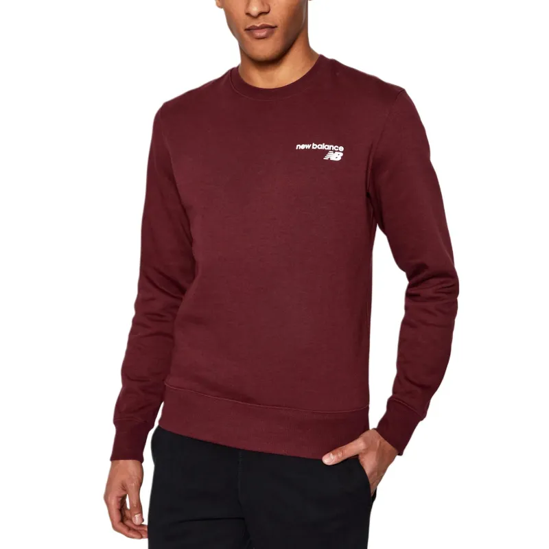 New Balance SS25 Sweatshirt Men's Blood Red-1
