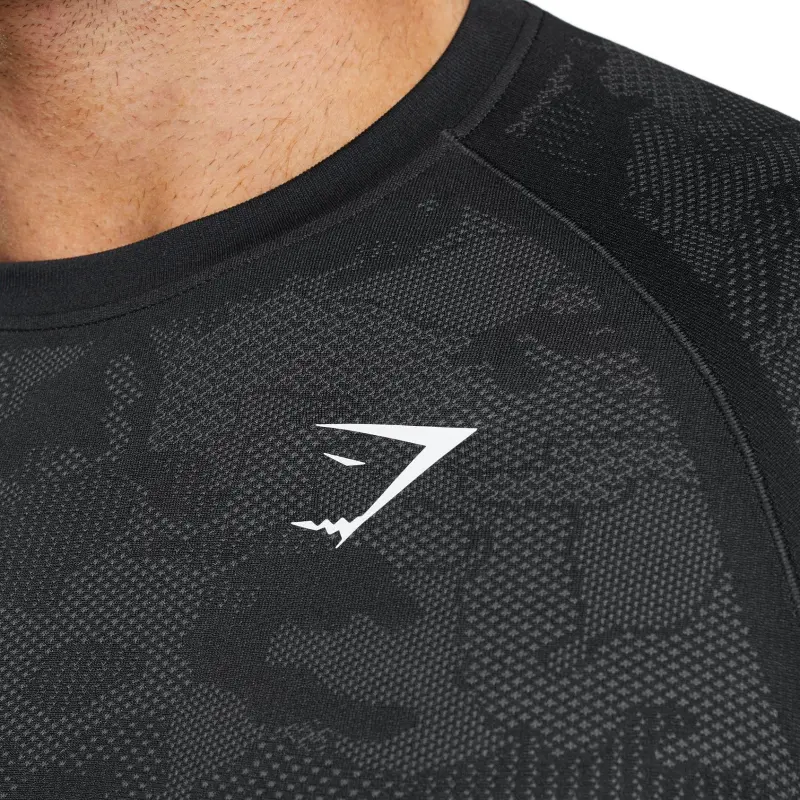 GYMSHARK Fitness Clothing Men Black-3