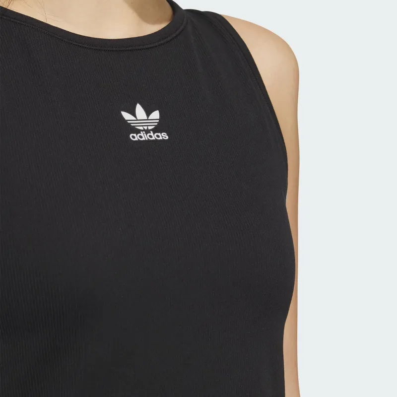 Adidas Originals 3 Stripes Tank Tops Women's Black-4