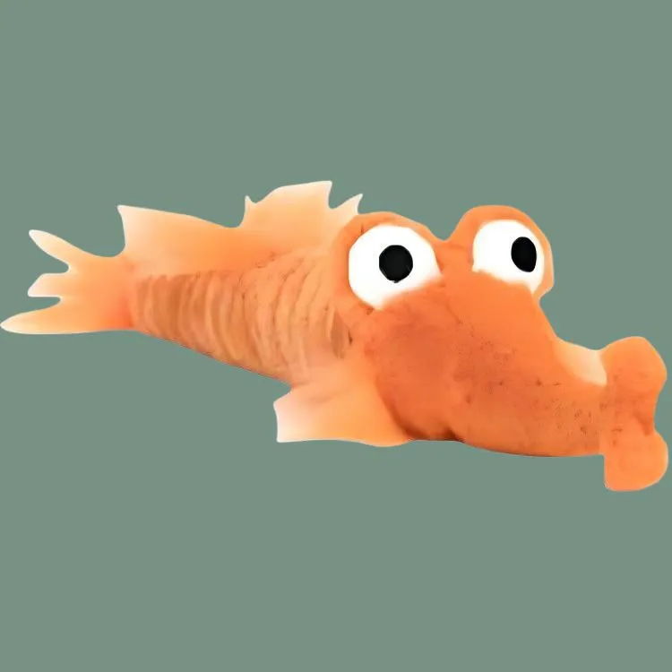 JELLYCAT Ocean Series Shrimp Fish Dolls Plush Doll Small Size High-3