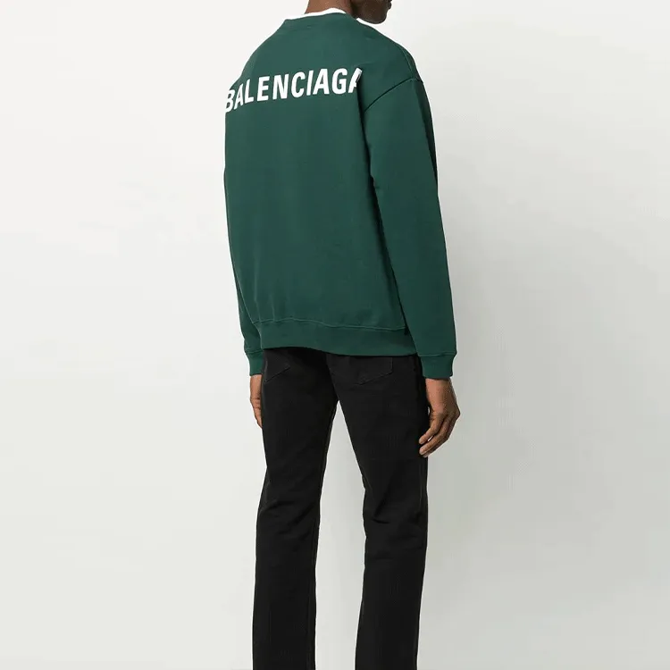 Balenciaga Sweatshirts Men Green-2