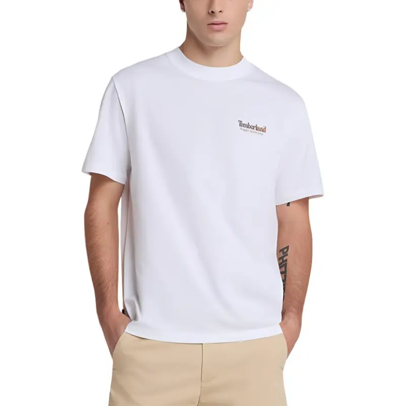 Timberland T Shirts Men White 100-2