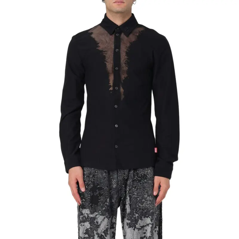 DIESEL S Sun Plain Long Sleeved Shirt-4