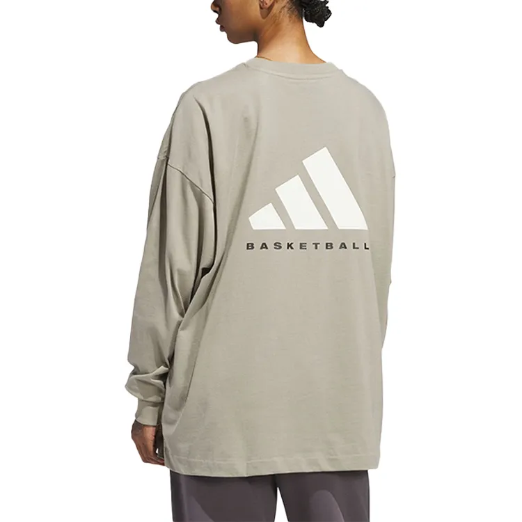 Adidas Free Shipping With AdiClub Adidas Basketball Long Sleeve Tee Gender Neutral-5