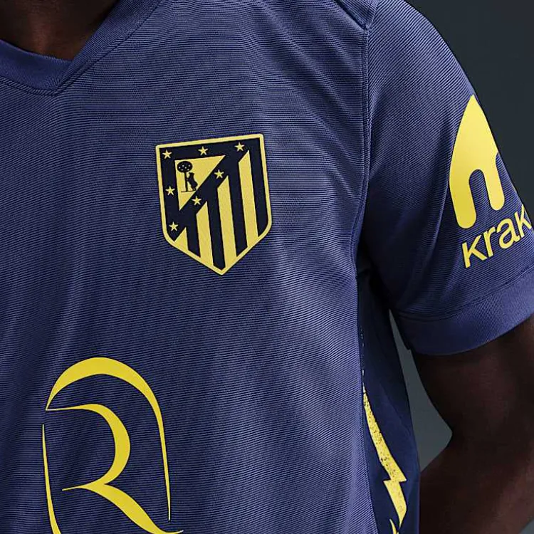 Nike Atlético Madrid 2025/26 Stadium Away Men's Nike Dri FIT Soccer Replica Jersey-3